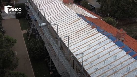 Rénovation d’une toiture de 400 m² en Vendée